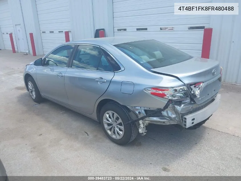 4T4BF1FK8FR480488 2015 Toyota Camry Le