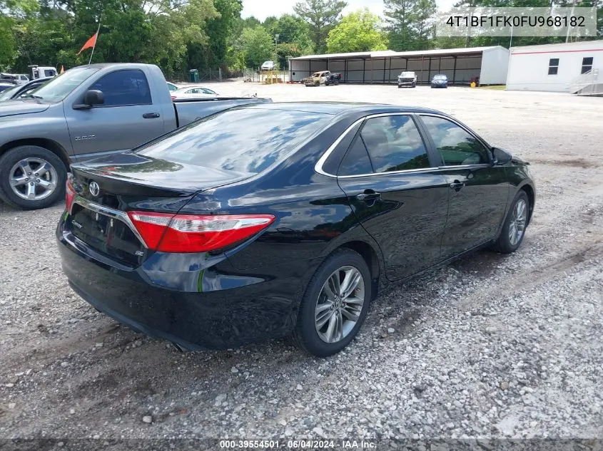 4T1BF1FK0FU968182 2015 Toyota Camry Se