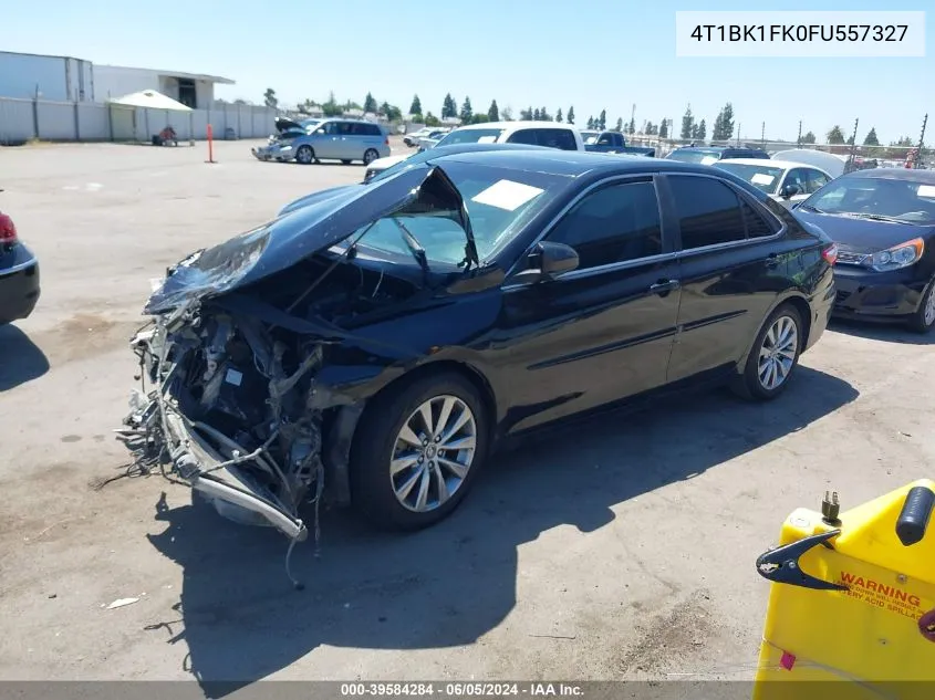 2015 Toyota Camry Xle V6 VIN: 4T1BK1FK0FU557327 Lot: 39584284