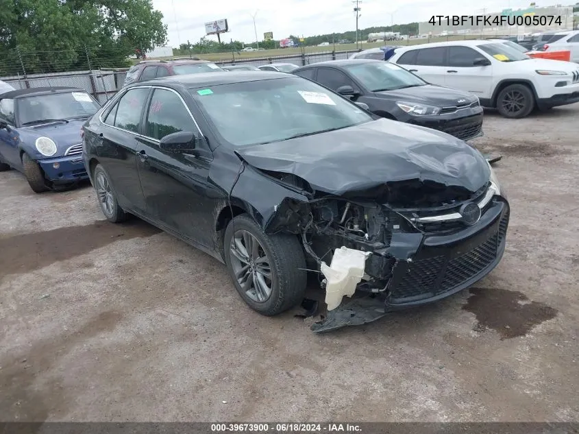 4T1BF1FK4FU005074 2015 Toyota Camry Se