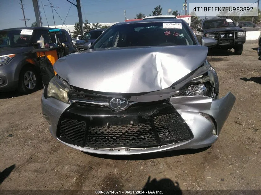 4T1BF1FK7FU983892 2015 Toyota Camry Se