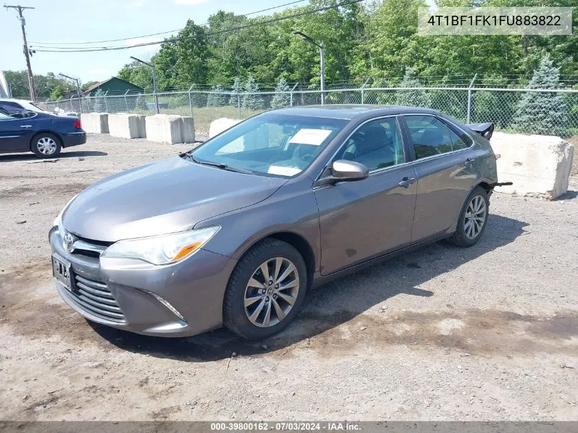 2015 Toyota Camry Xle VIN: 4T1BF1FK1FU883822 Lot: 39800162