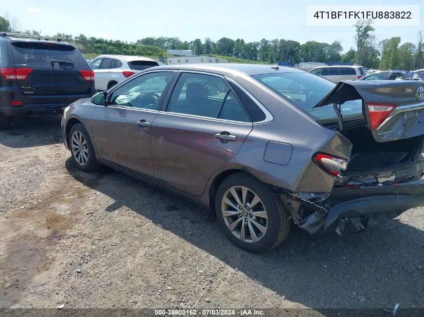 2015 Toyota Camry Xle VIN: 4T1BF1FK1FU883822 Lot: 39800162