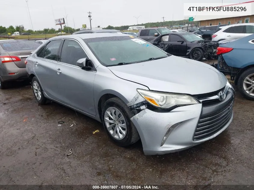 2015 Toyota Camry Le VIN: 4T1BF1FK5FU885296 Lot: 39807807