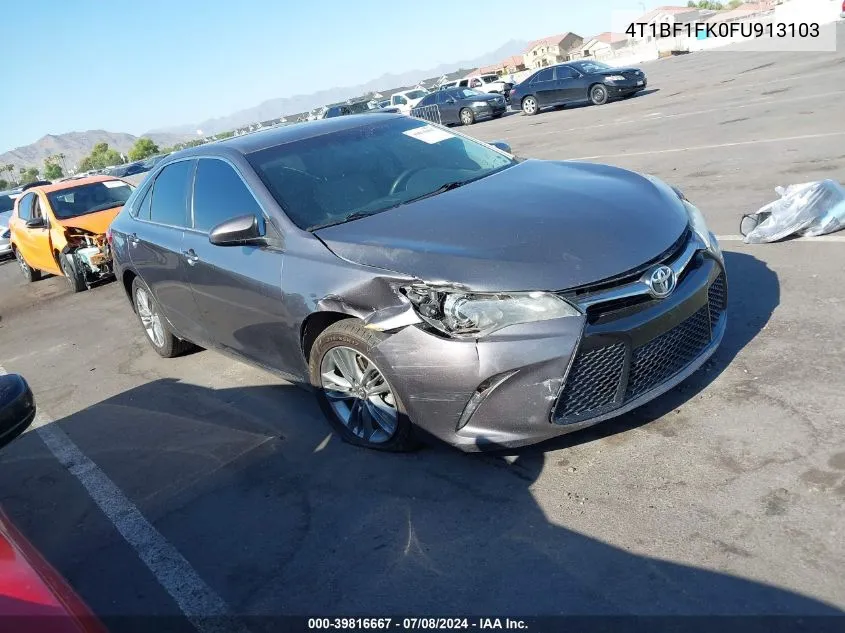 4T1BF1FK0FU913103 2015 Toyota Camry Se