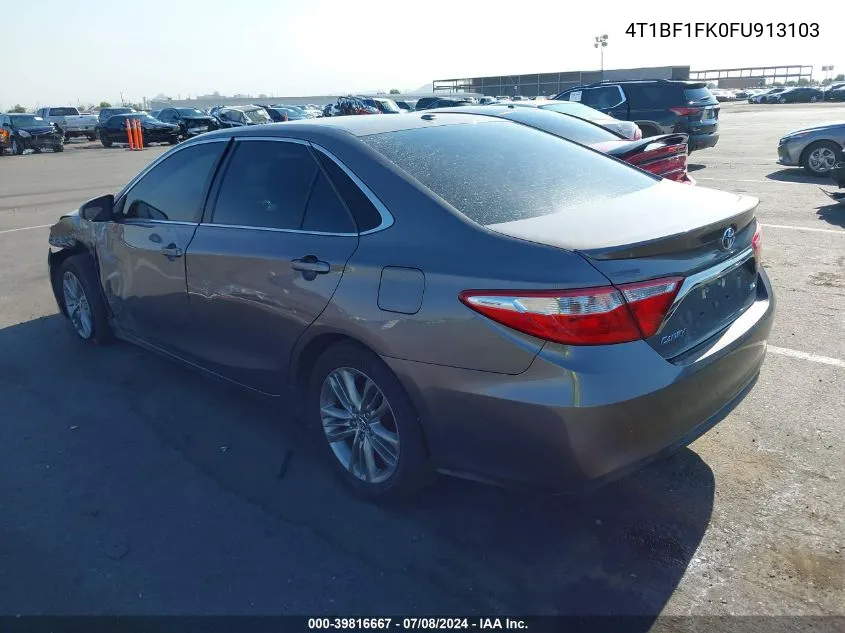 4T1BF1FK0FU913103 2015 Toyota Camry Se