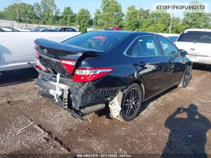 4T1BF1FK0FU492113 2015 Toyota Camry Se