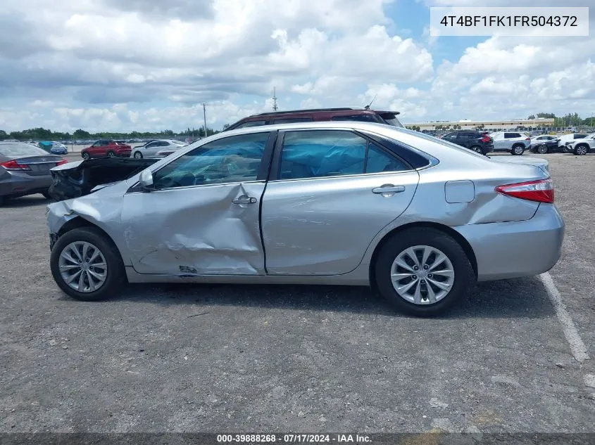 4T4BF1FK1FR504372 2015 Toyota Camry Le