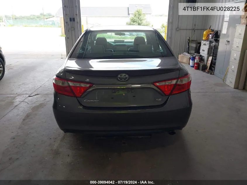 4T1BF1FK4FU028225 2015 Toyota Camry Se