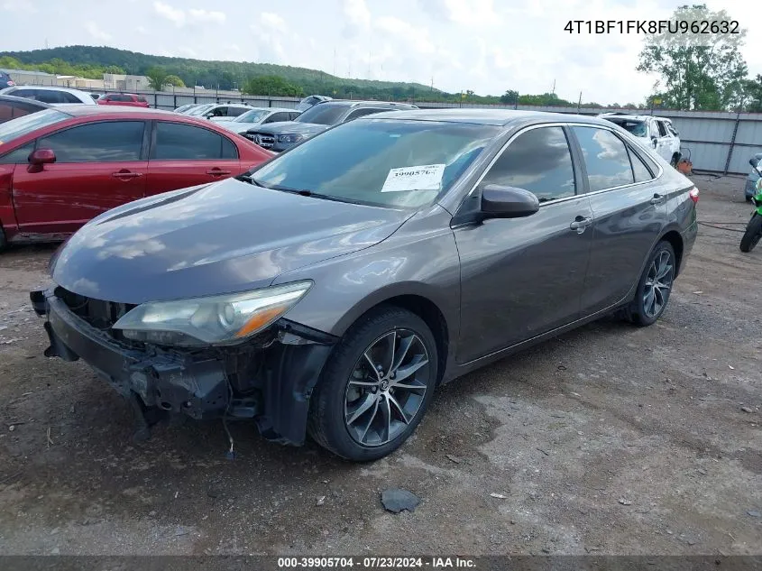 2015 Toyota Camry Xse VIN: 4T1BF1FK8FU962632 Lot: 39905704