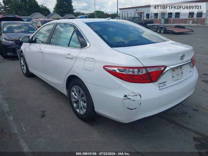 4T1BF1FK0FU489101 2015 Toyota Camry Le