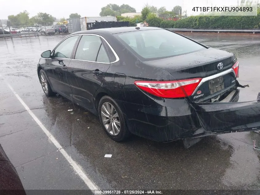 4T1BF1FKXFU904893 2015 Toyota Camry Le/Se/Xle/Xse