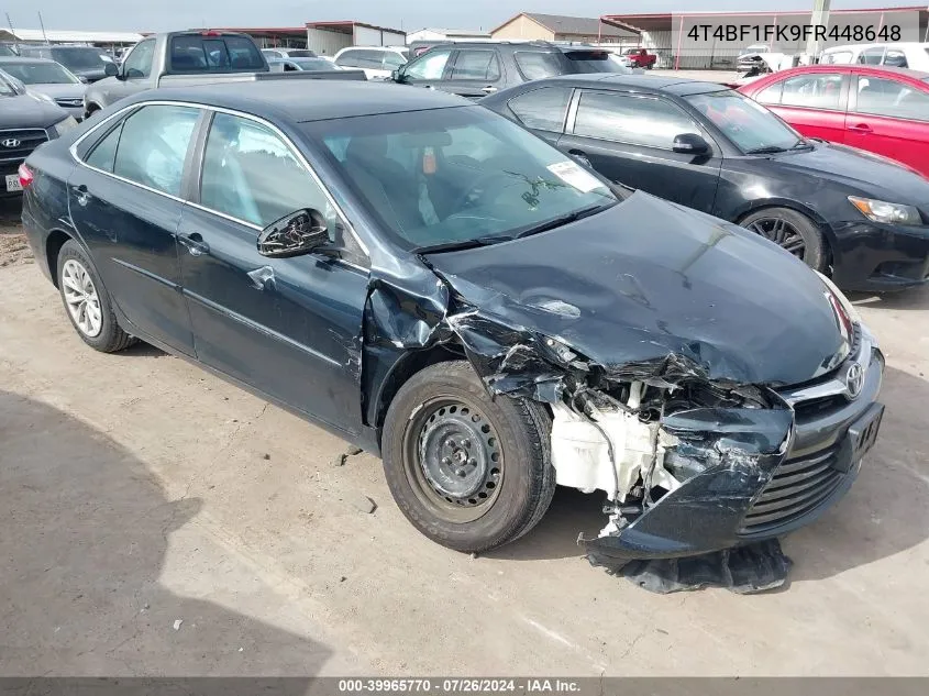 4T4BF1FK9FR448648 2015 Toyota Camry Le