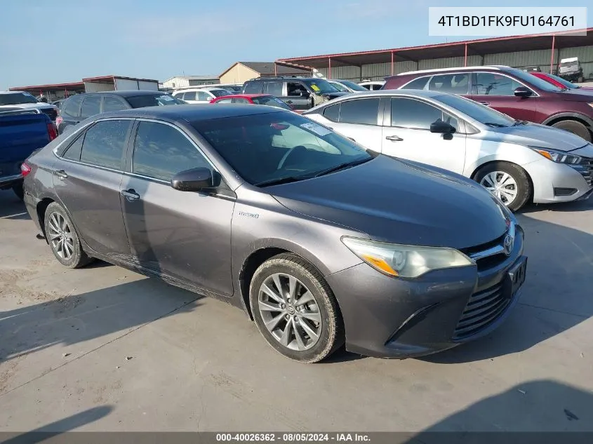 4T1BD1FK9FU164761 2015 Toyota Camry Hybrid Xle