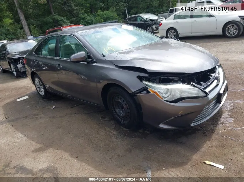 4T4BF1FK9FR510145 2015 Toyota Camry Le