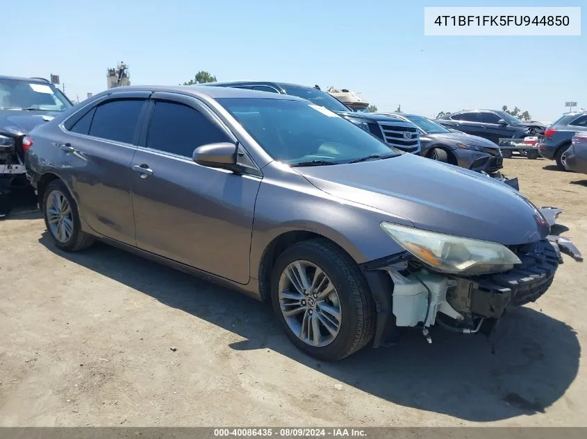 4T1BF1FK5FU944850 2015 Toyota Camry Se