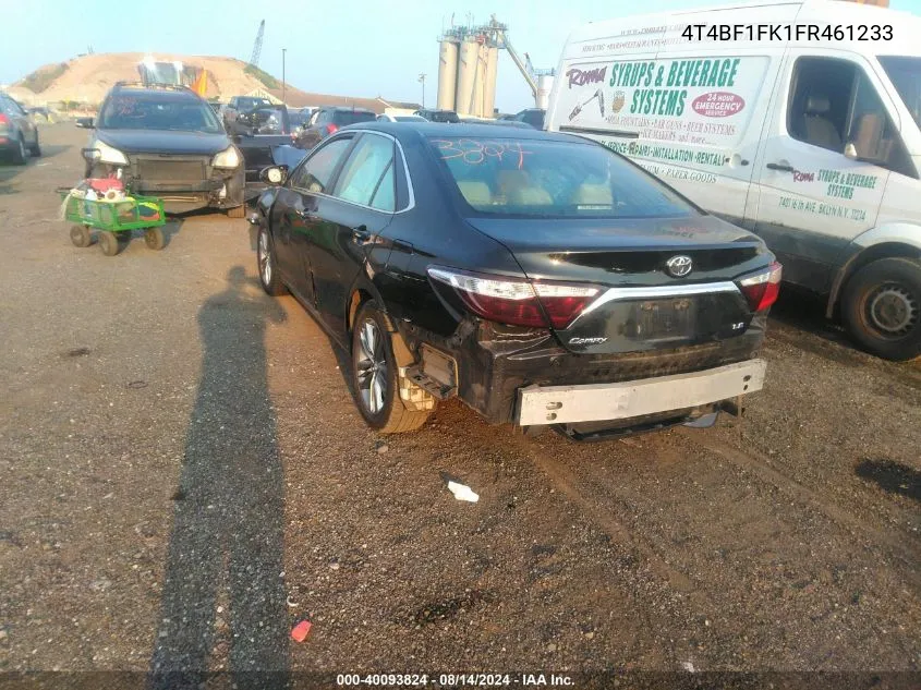 4T4BF1FK1FR461233 2015 Toyota Camry Le