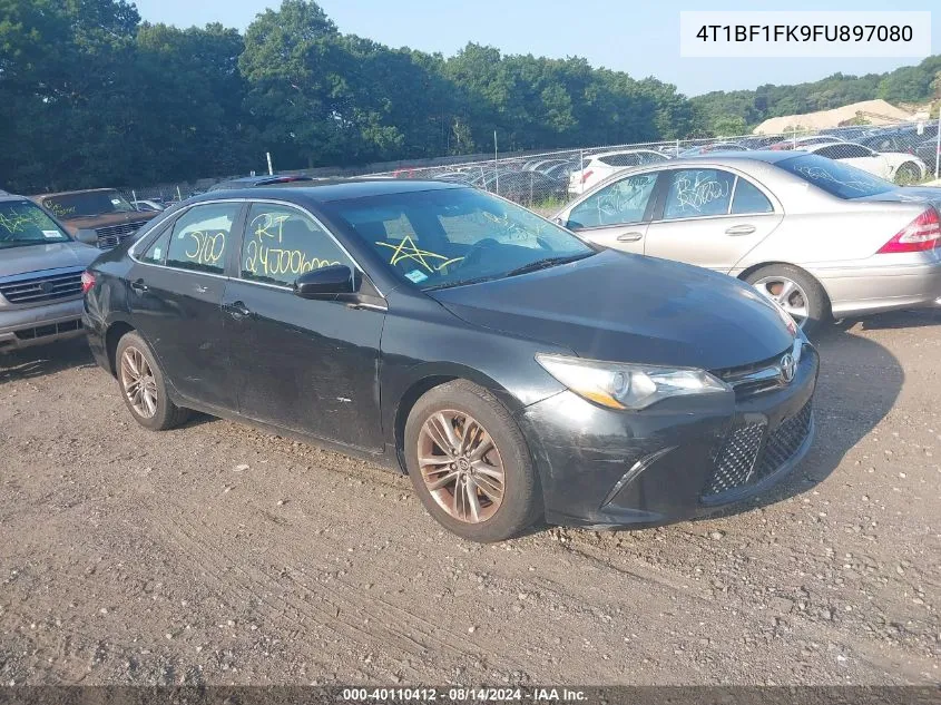 2015 Toyota Camry Se VIN: 4T1BF1FK9FU897080 Lot: 40110412