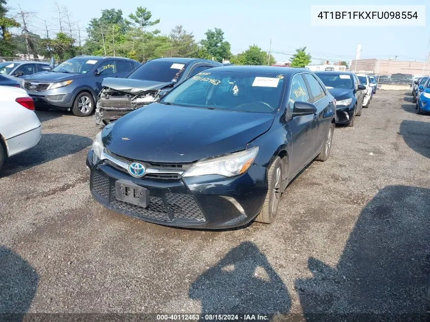 4T1BF1FKXFU098554 2015 Toyota Camry Se