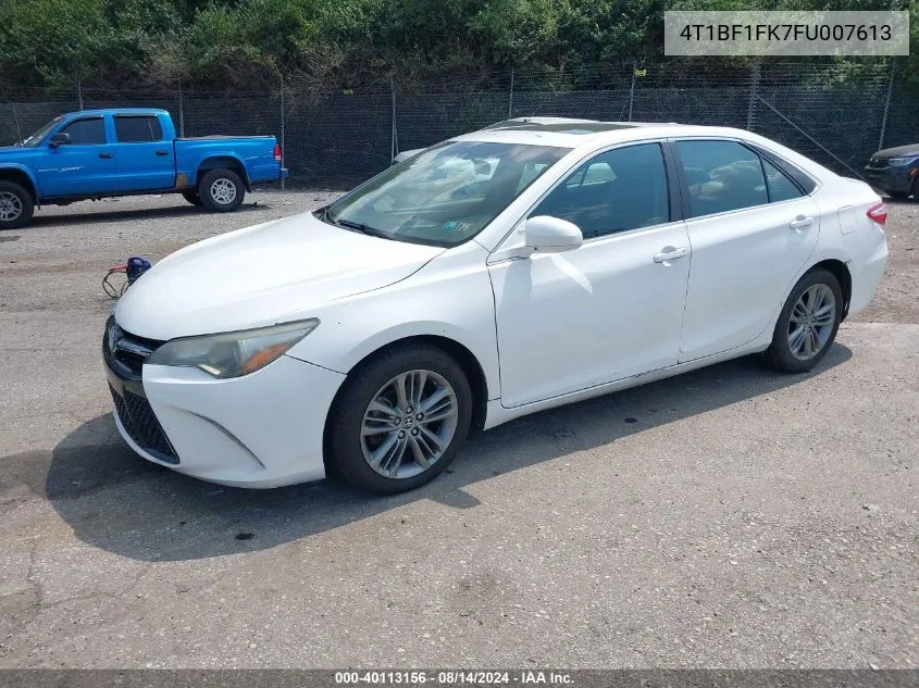 4T1BF1FK7FU007613 2015 Toyota Camry Se