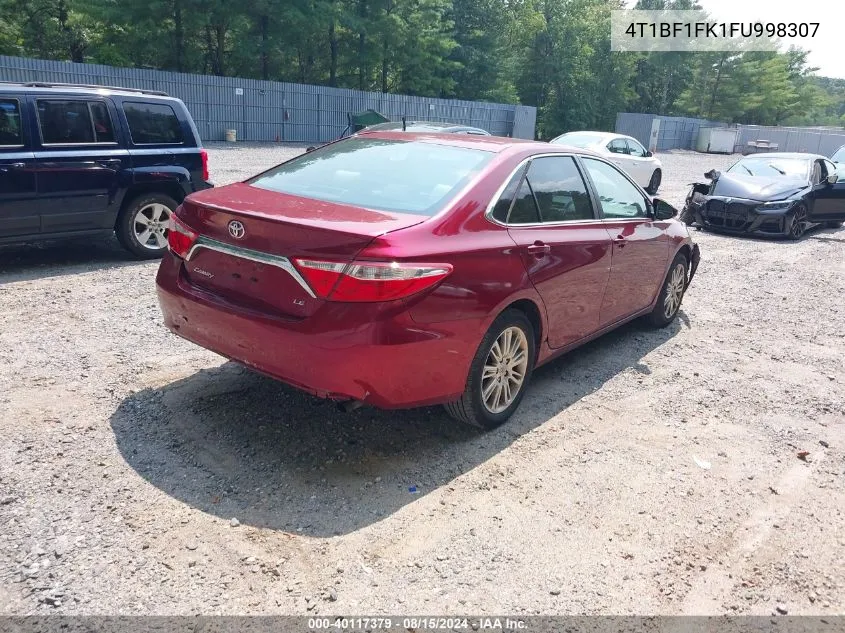 4T1BF1FK1FU998307 2015 Toyota Camry Le