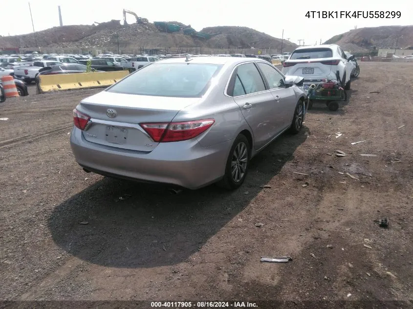 4T1BK1FK4FU558299 2015 Toyota Camry Xle V6