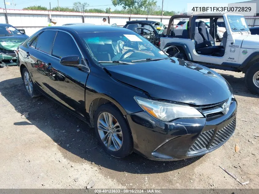 4T1BF1FK3FU072829 2015 Toyota Camry Se