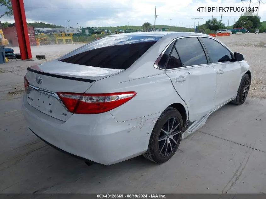 4T1BF1FK7FU061347 2015 Toyota Camry Le