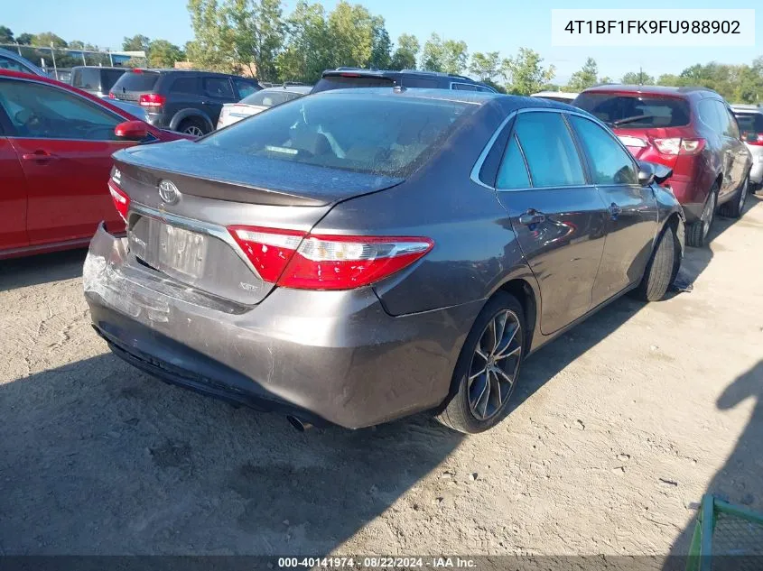 2015 Toyota Camry Xse VIN: 4T1BF1FK9FU988902 Lot: 40141974