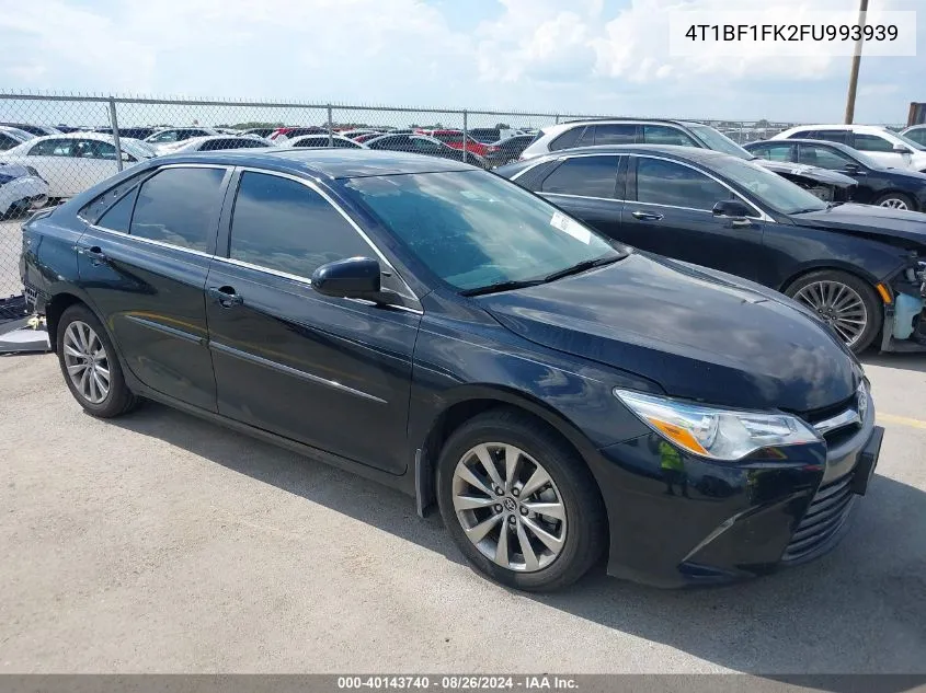 4T1BF1FK2FU993939 2015 Toyota Camry Xle