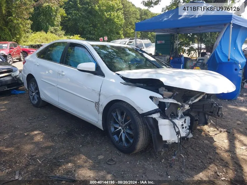 2015 Toyota Camry Xse VIN: 4T1BF1FK8FU976126 Lot: 40144195