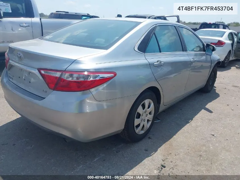 4T4BF1FK7FR453704 2015 Toyota Camry Le