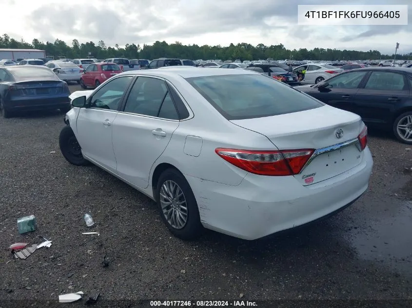 2015 Toyota Camry Le VIN: 4T1BF1FK6FU966405 Lot: 40177246