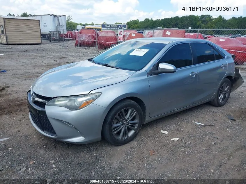 4T1BF1FK0FU936171 2015 Toyota Camry Se