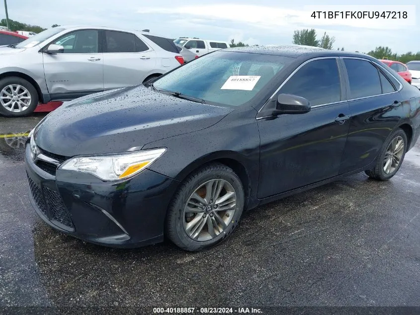 4T1BF1FK0FU947218 2015 Toyota Camry Se