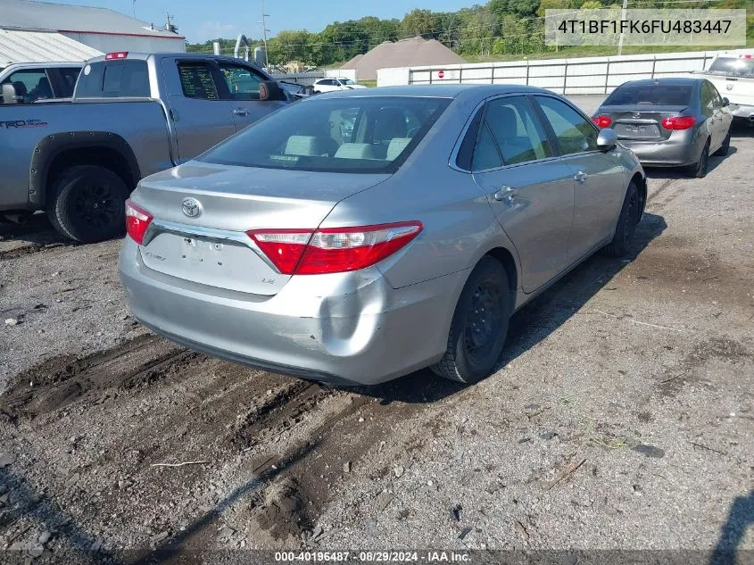 4T1BF1FK6FU483447 2015 Toyota Camry Le