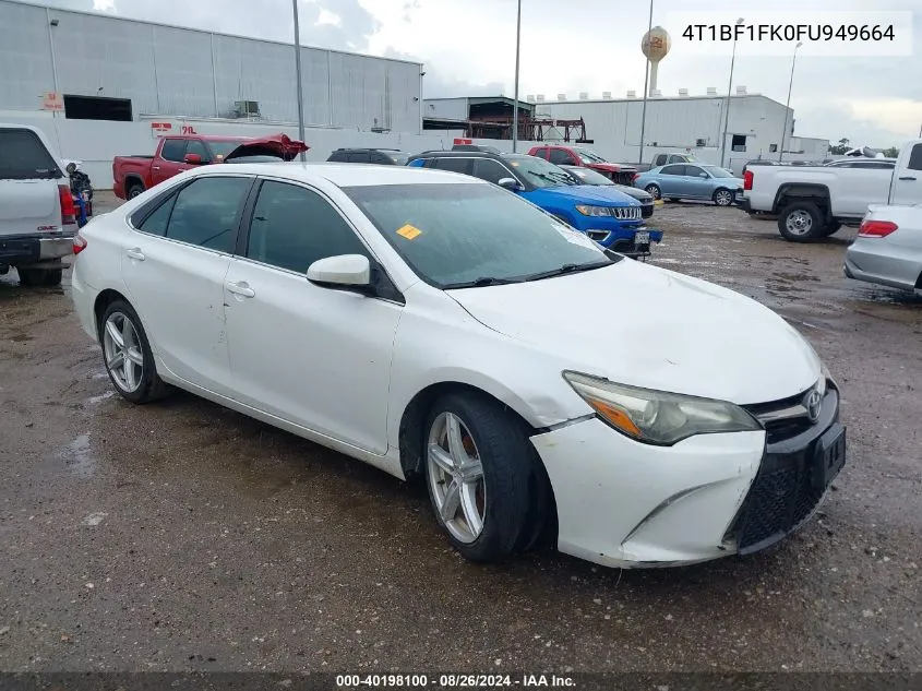 4T1BF1FK0FU949664 2015 Toyota Camry Se