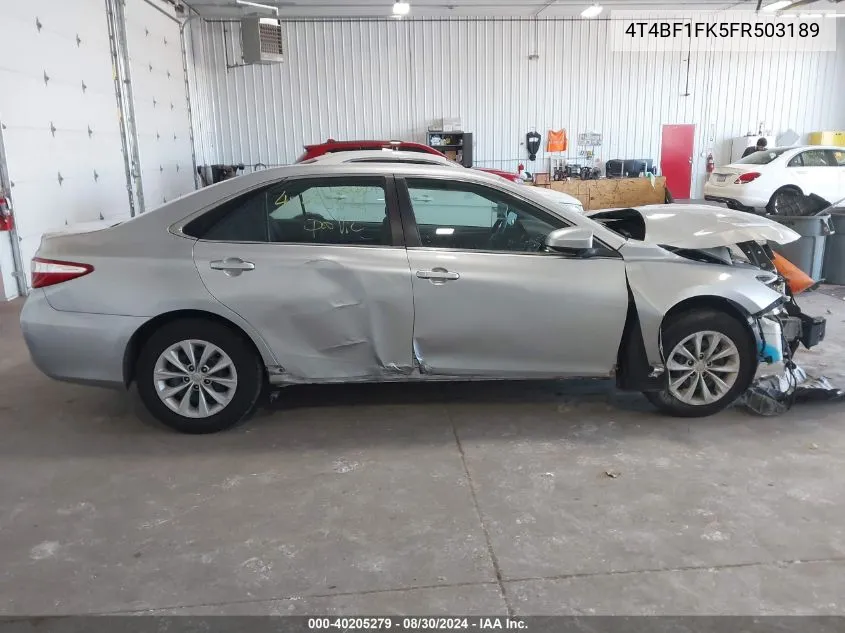 4T4BF1FK5FR503189 2015 Toyota Camry Le