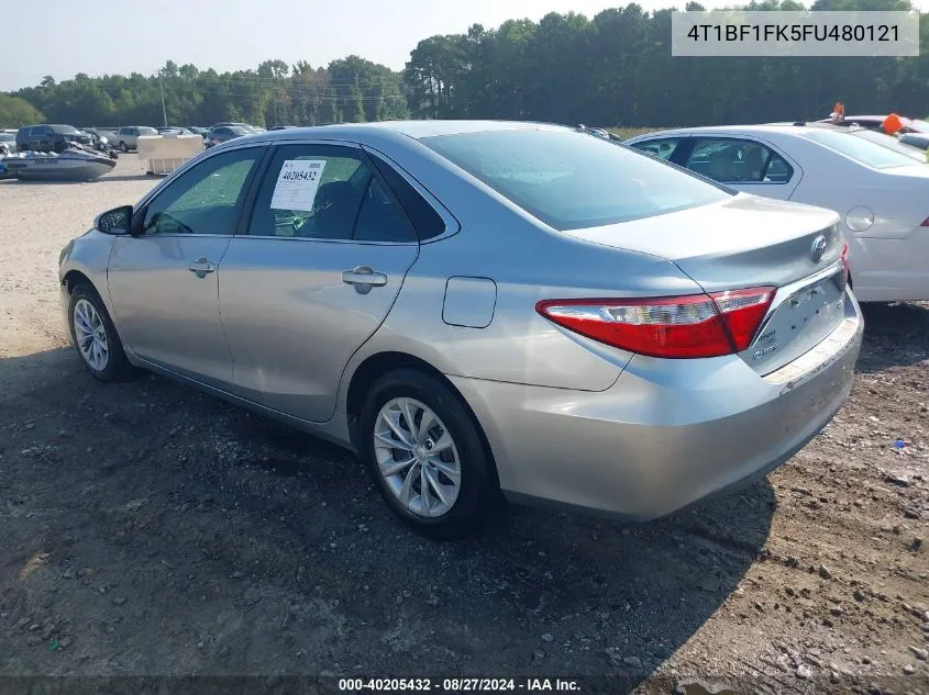 2015 Toyota Camry Le VIN: 4T1BF1FK5FU480121 Lot: 40205432