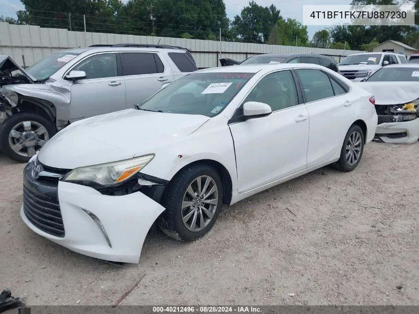 2015 Toyota Camry Xle VIN: 4T1BF1FK7FU887230 Lot: 40212496