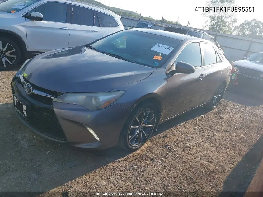 4T1BF1FK1FU895551 2015 Toyota Camry Xse