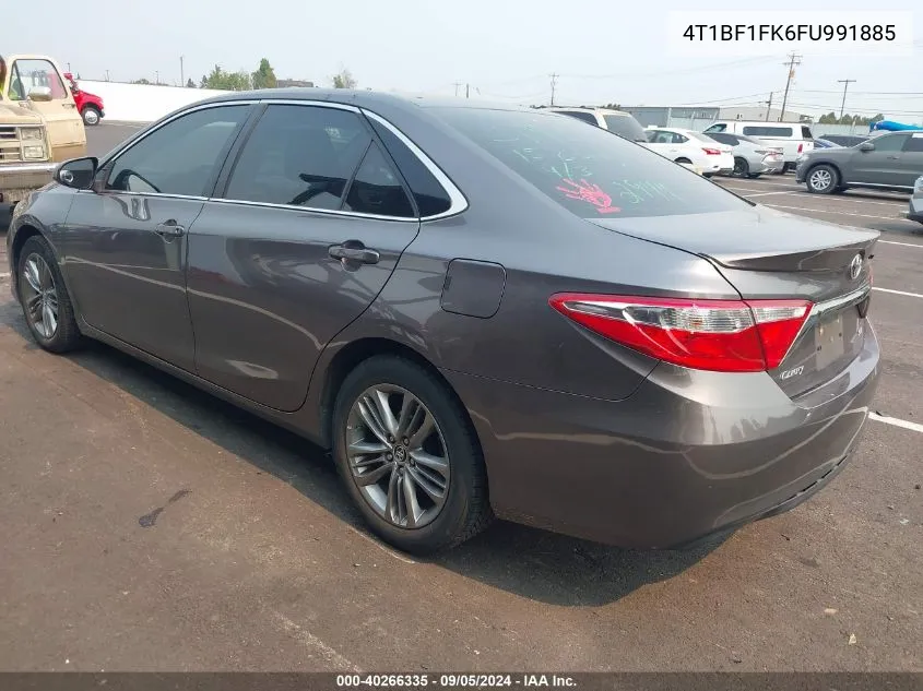 4T1BF1FK6FU991885 2015 Toyota Camry Se