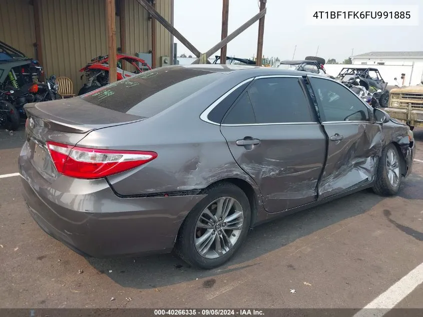 4T1BF1FK6FU991885 2015 Toyota Camry Se