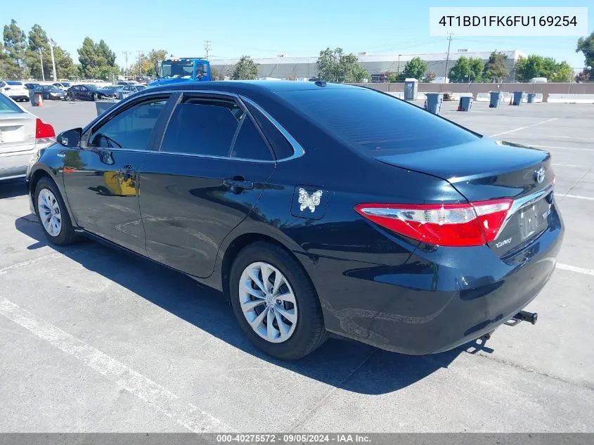 2015 Toyota Camry Hybrid/Le/Xle/Se VIN: 4T1BD1FK6FU169254 Lot: 40275572