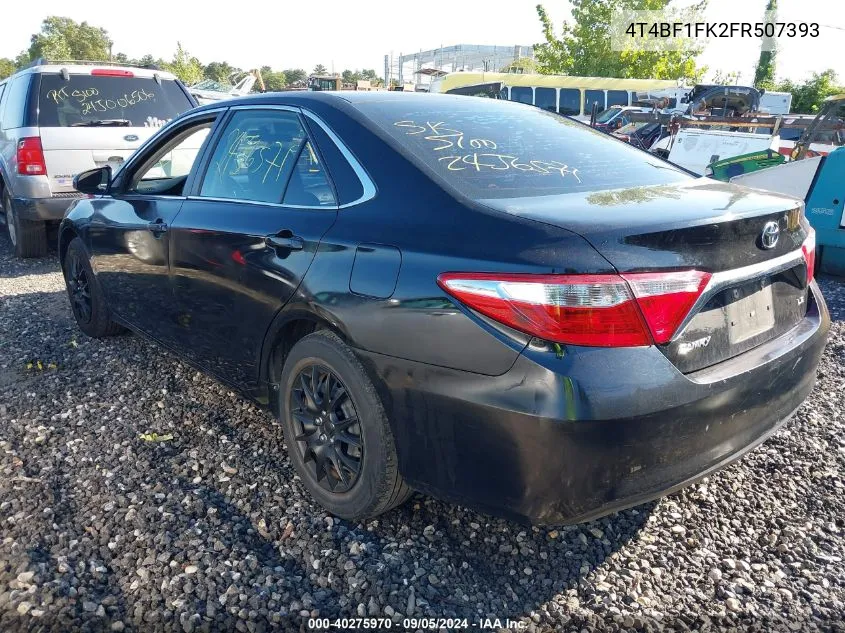 4T4BF1FK2FR507393 2015 Toyota Camry Le