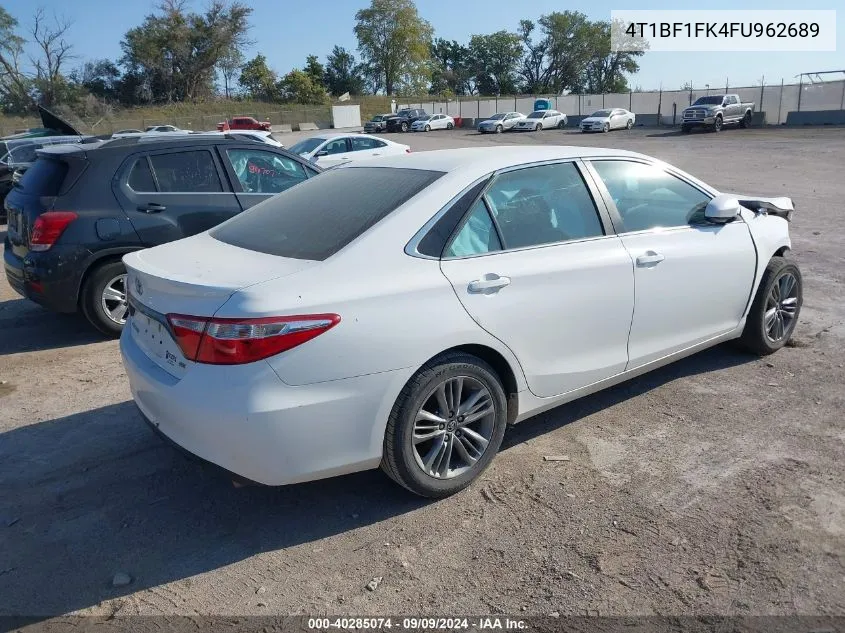 4T1BF1FK4FU962689 2015 Toyota Camry Se