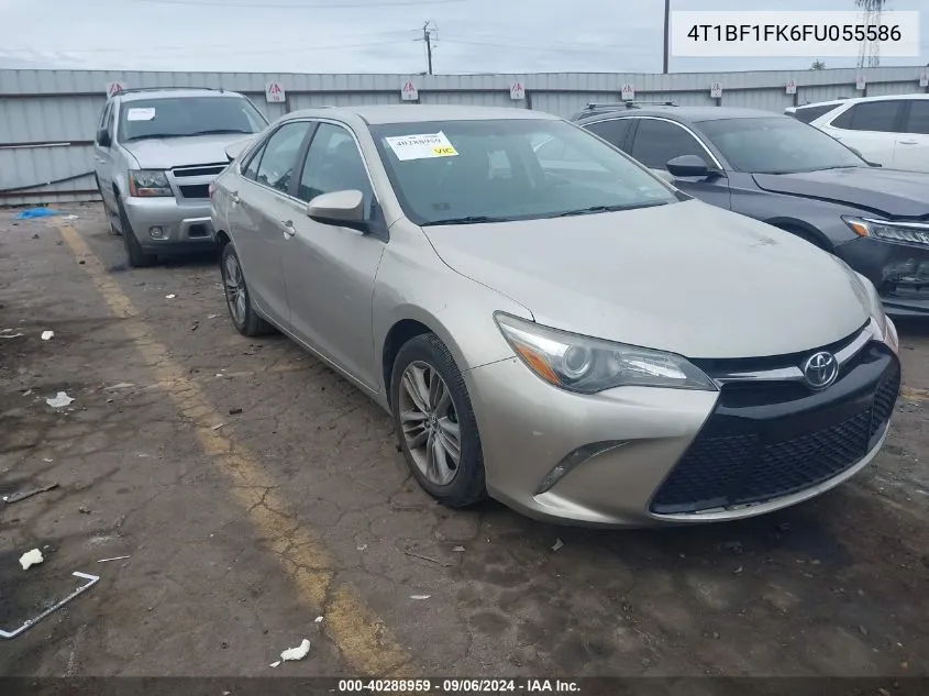 2015 Toyota Camry Le/Xle/Se/Xse VIN: 4T1BF1FK6FU055586 Lot: 40288959