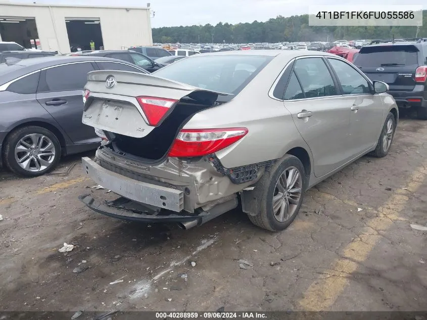 4T1BF1FK6FU055586 2015 Toyota Camry Le/Xle/Se/Xse