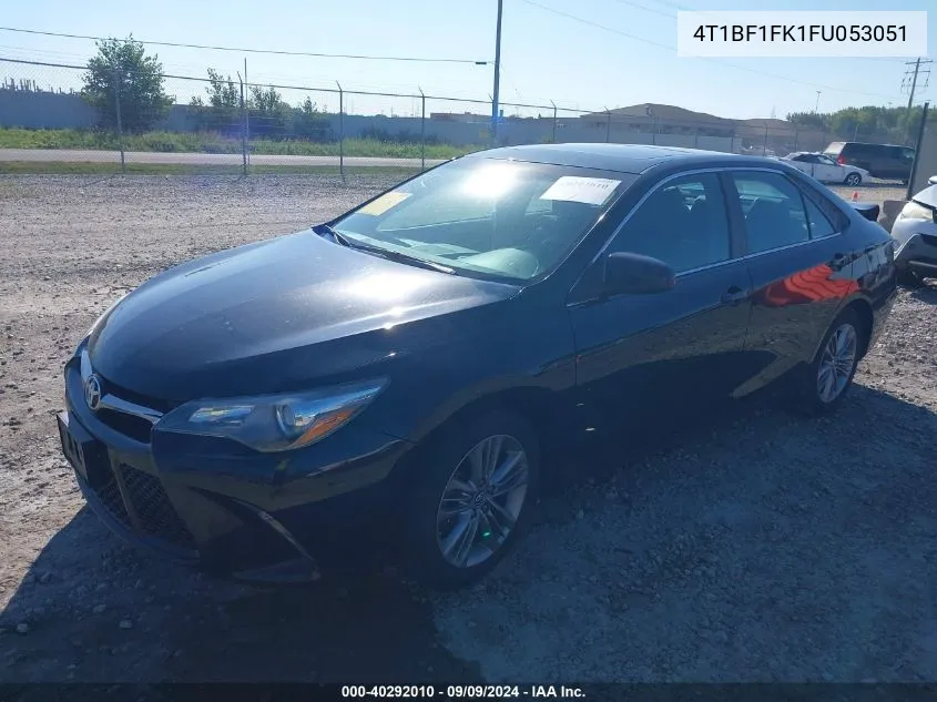 2015 Toyota Camry Se VIN: 4T1BF1FK1FU053051 Lot: 40292010