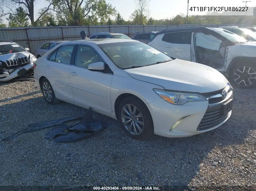 2015 Toyota Camry Xle VIN: 4T1BF1FK2FU886227 Lot: 40293404